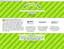 Tablet Screenshot of miracle.ie